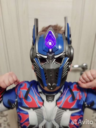 Новая маска Оптимус Прайм со светом
