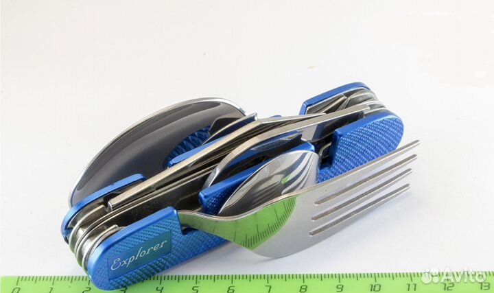 Нож-мультитул (с вилкой и ложкой)