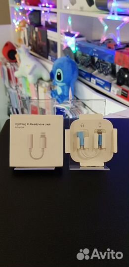 Адаптер Lightning/выход 3,5 мм для наушников