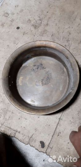 Латунный таз для варенья