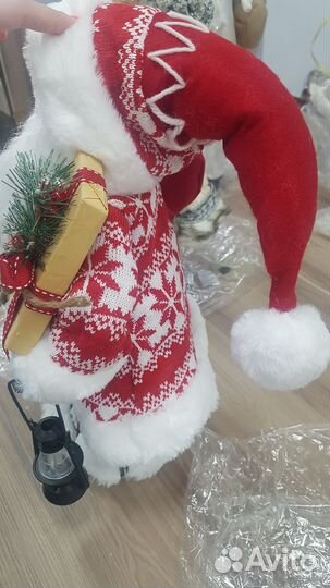 Дед мороз игрушка сувенир новогодний сказочный