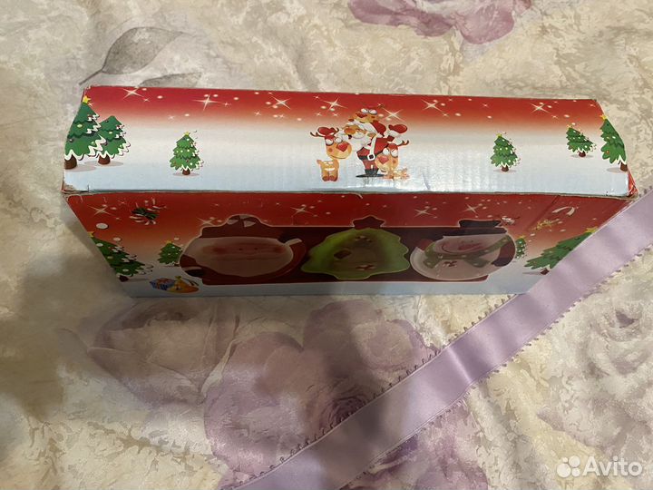 Новогодний набор посуды