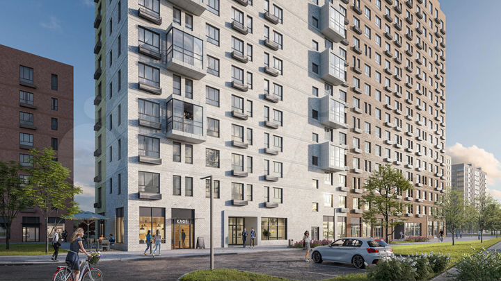 2-к. квартира, 34,4 м², 2/12 эт.