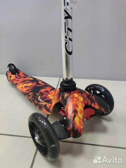 Самокат трехколесный city-ride CR-S4-06PR/YF