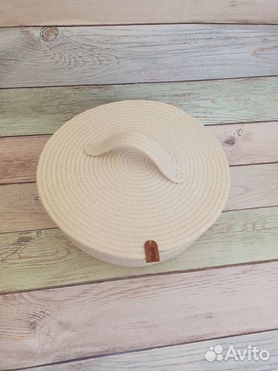 Корзина из хлопкового шнура