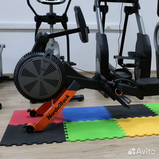 Коврик - пазл для фитнеса и тренажеров