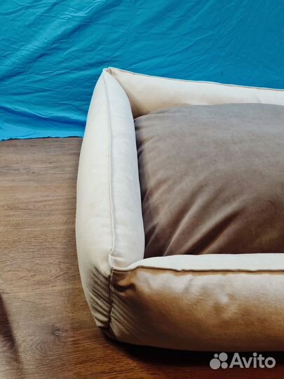 Лежанка для животных со съёмными чехлами