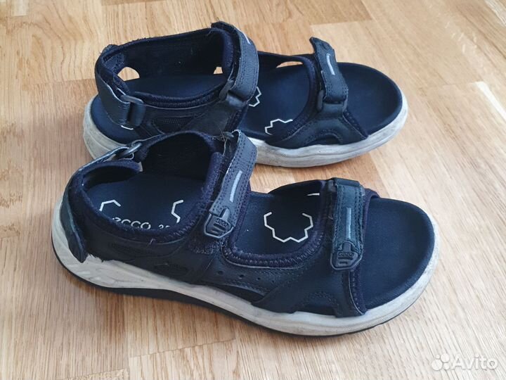 Сандали ecco 35р черные