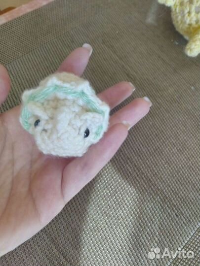 Вязаная игрушка динозаврик своими руками