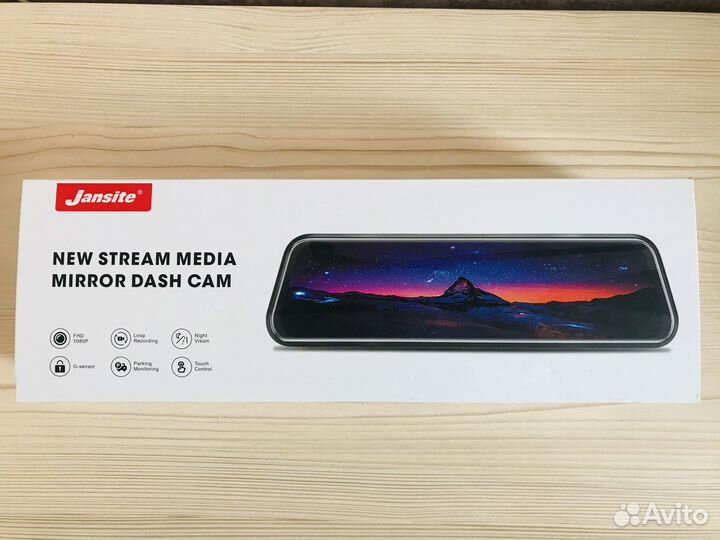 Видеорегистратор - зеркало Jansite 1080P новый