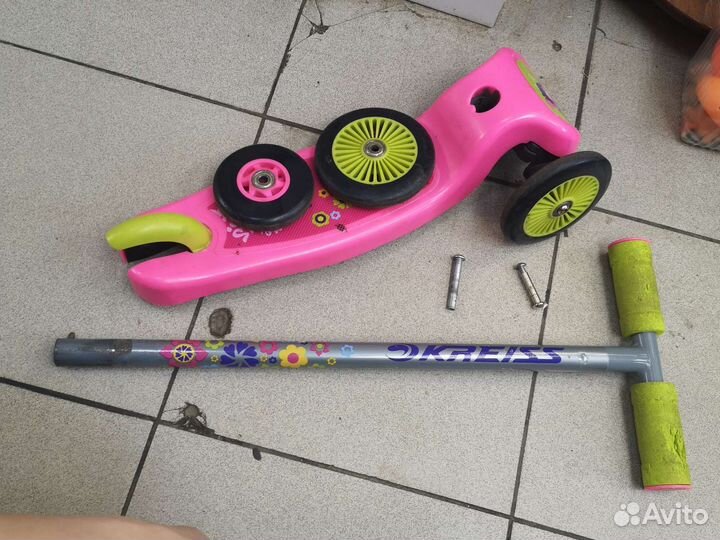 Самокат детский на запчасти