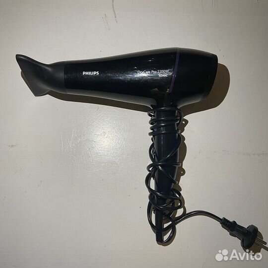 Фен dry care ionic 2200w philips