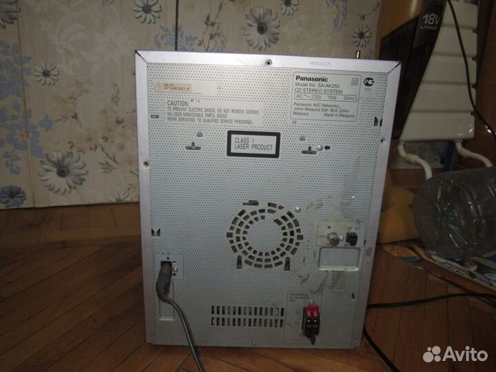 Музыкальный центр Panasonic SA-AK250