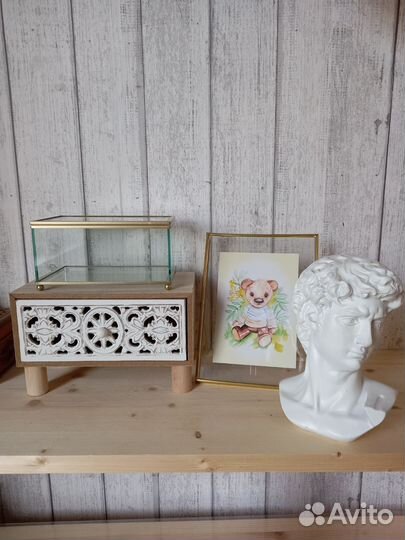 Шкатулка вазочка декор для дома