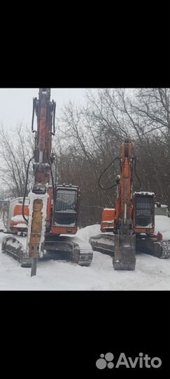 Услуги гусеничного экскаватора