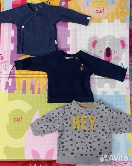 Детские вещи пакетом из Европы 50, 56, 62 размеры