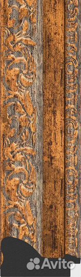 Зеркало Evoform Exclusive BY 3540 60x145 виньетка античная бронза