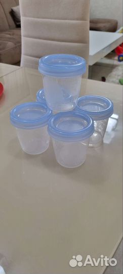 Банки для хранения грудного молока