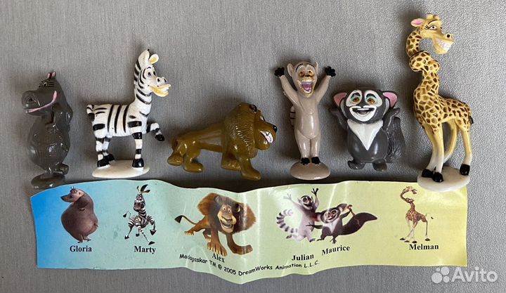 Серии фигурок разных производителей (Россия)