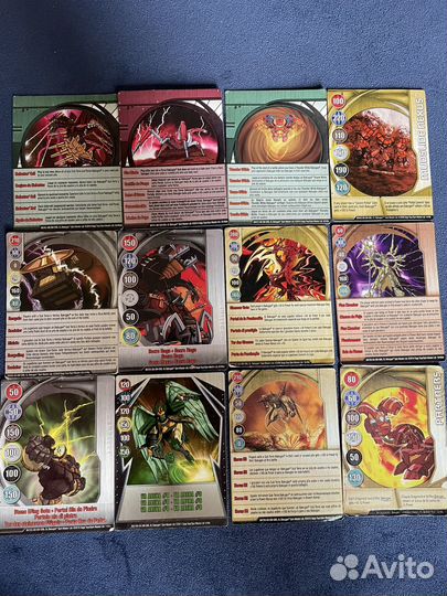 Карточки бакуган