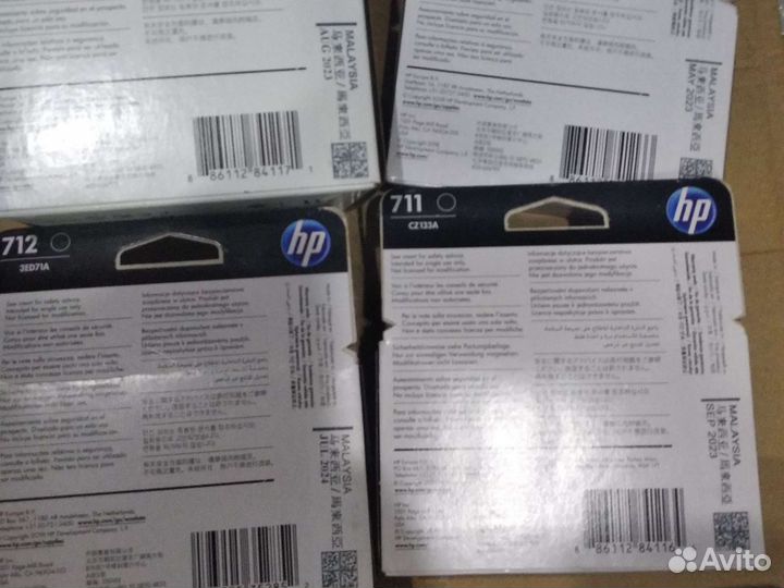 Картридж hp 712,711
