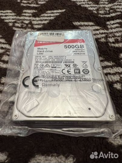 Жесткий диск Toshiba L200 2.5