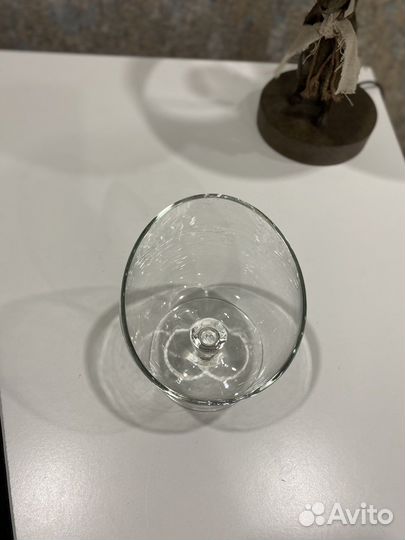 Стеклянная вазочка / колба для декора