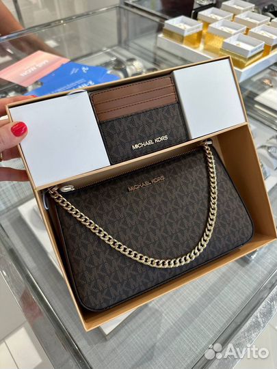 Сумка +картхолдер Michael kors