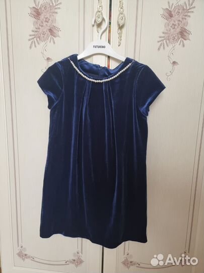 Бархатное платье 134