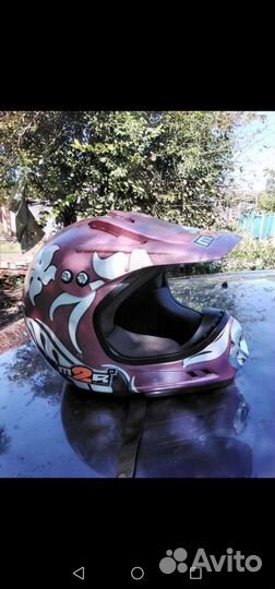 Мотошлем кроссовый