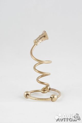 Подсвечник витой винтажный