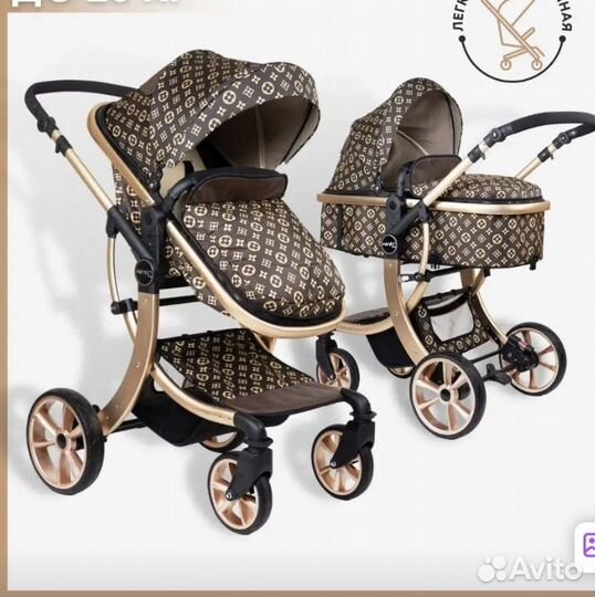 Коляска 2 в 1 как новая