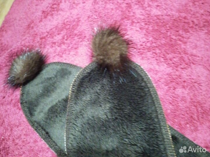 Шапочка с ушами