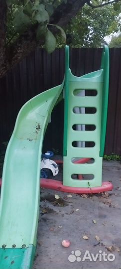 Детский домик и горка