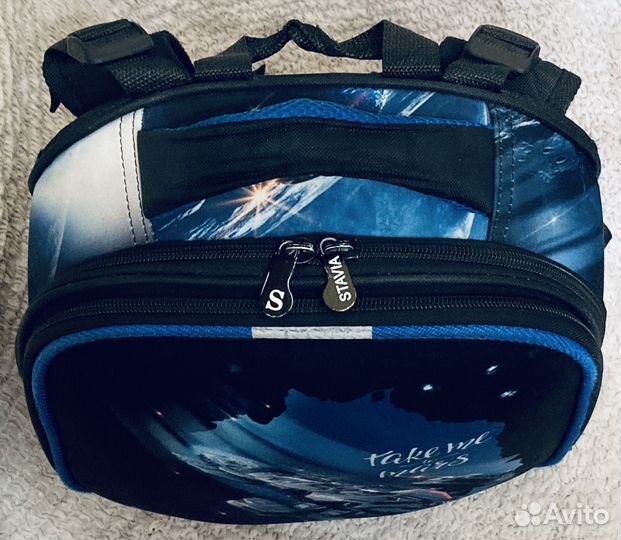 Рюкзак школьный каркасный Stavia с эргон. спинкой