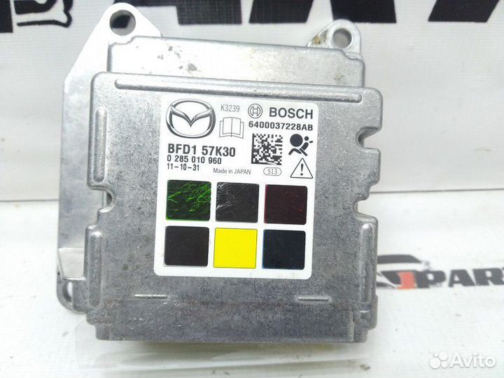 Блок безопасности SRS Mazda 3 BL (2008—2011)