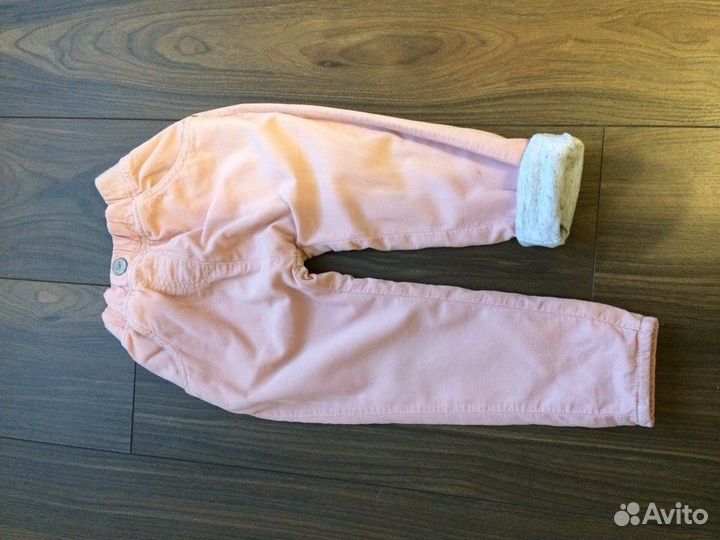 Штаны, брюки, джинсы из микровельвета next 98-104