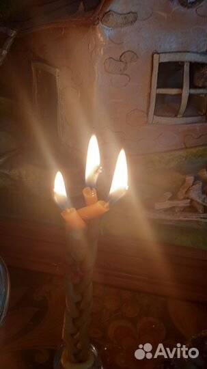 Свечи- скрутки мощные по старинным рецептам