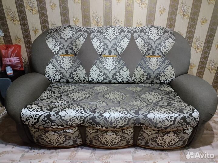 Диван и 2 кресла бу