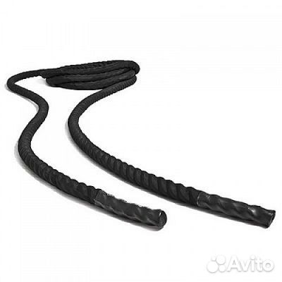 Канат для кроссфита 40 мм черный, цена за 1 м