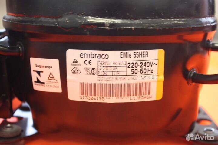 Мотор-компрессор холодильника emle65HER