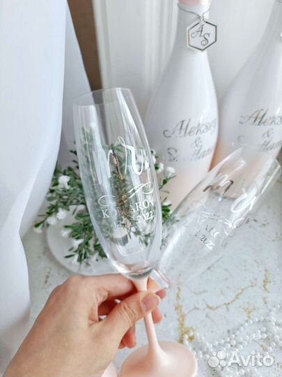 Надписи на бокалы