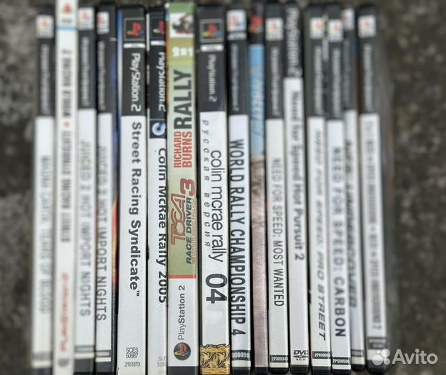 Игры на Sony Playstation 2 диски