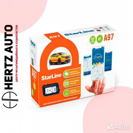Автосигнализация StarLine A97 BT 3CAN+4LIN