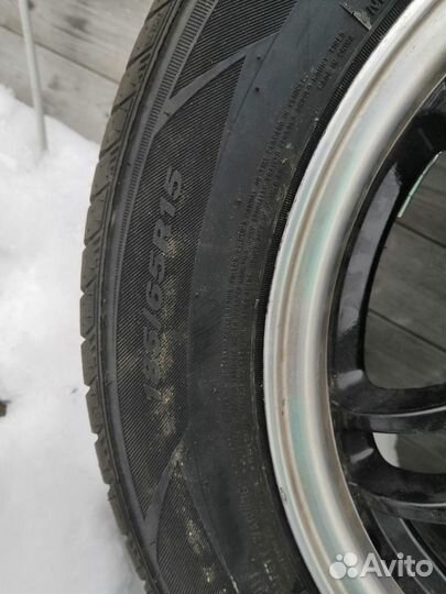 Летняя резина и диски r15