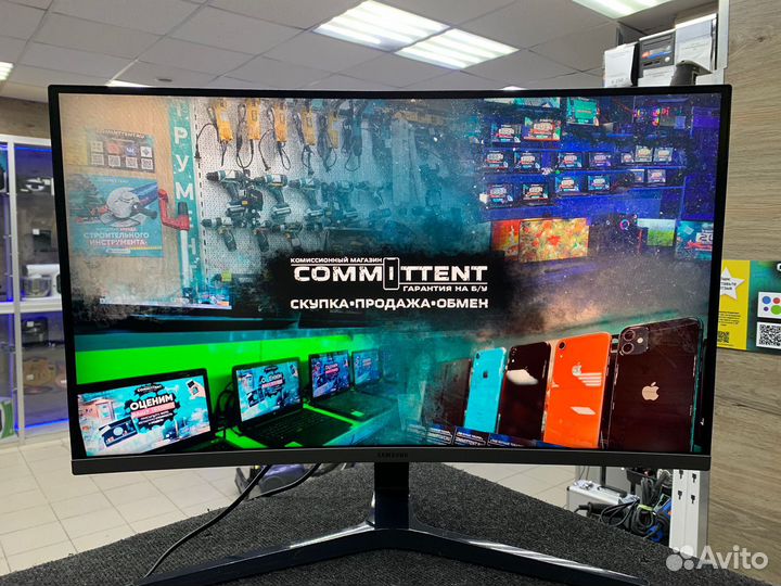 Монитор samsung c27r500fhi