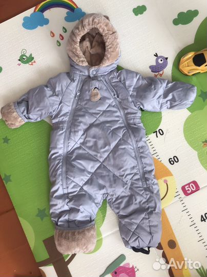 Комбинезон и шапка для мальчика