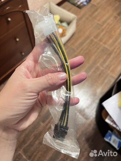 Питание pci molex