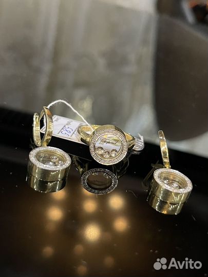 Золотой комплект Chopard