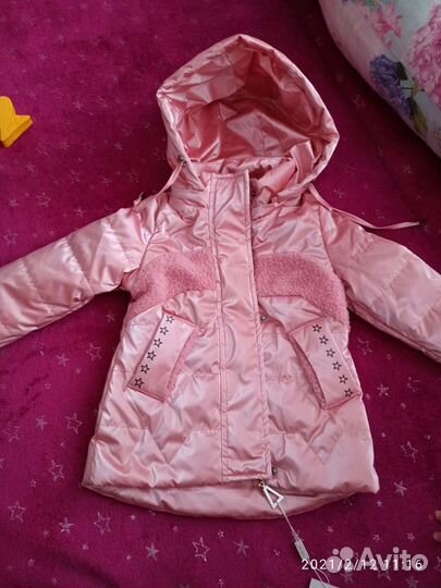 Куртка на девочку весна-осень